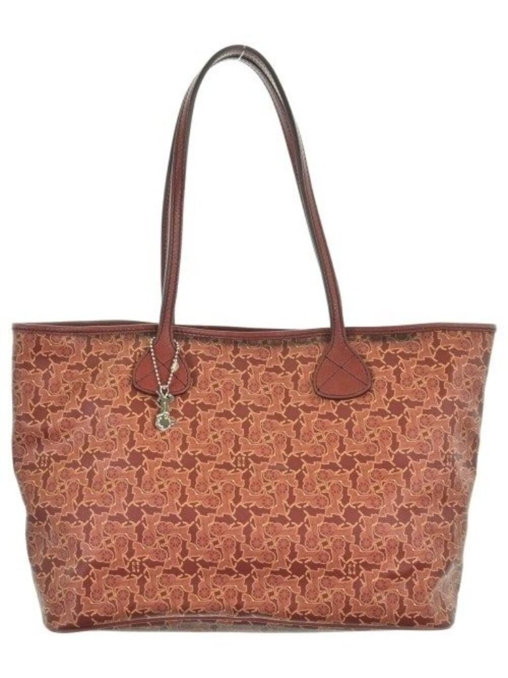 Celine Sulky Pattern Tote Bag Red